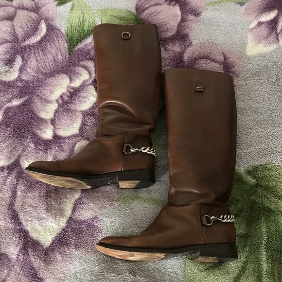 Hugo Boss Women’s Leather Riding Boots - Picture 2 of 11